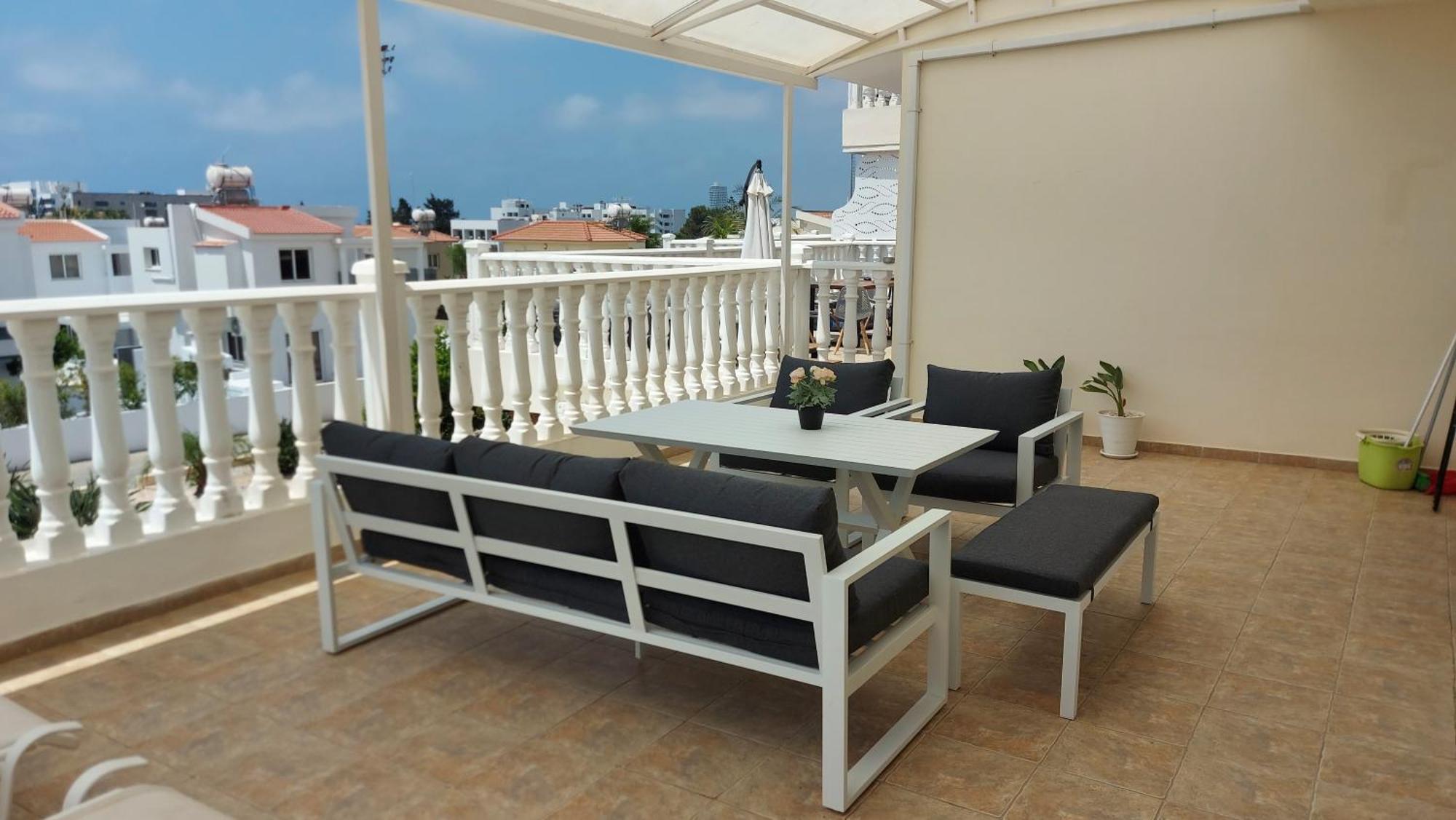 Nissi Golden Sands Sea View 2 Bedroom Apartment 아이아 나파 외부 사진